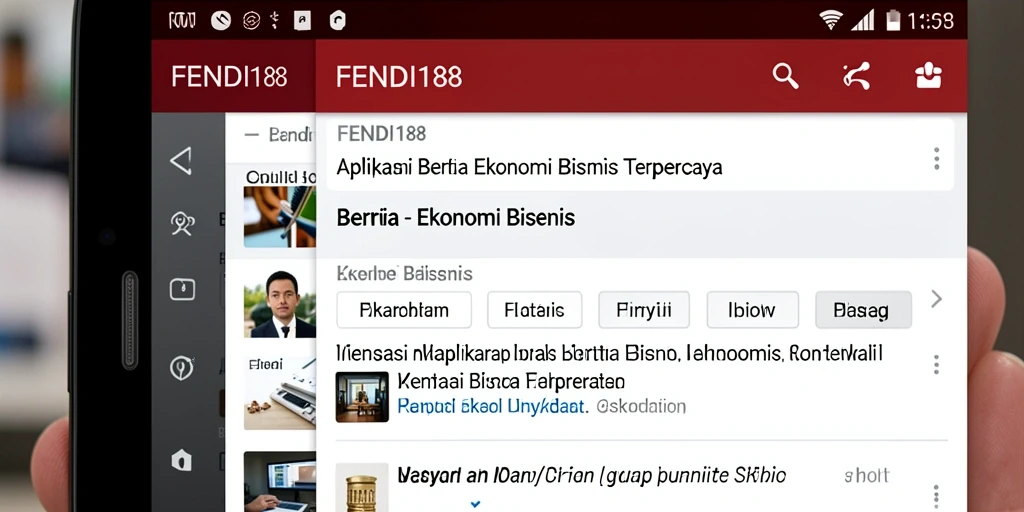 Antarmuka pengguna FENDI188 yang informatif dan menarik.