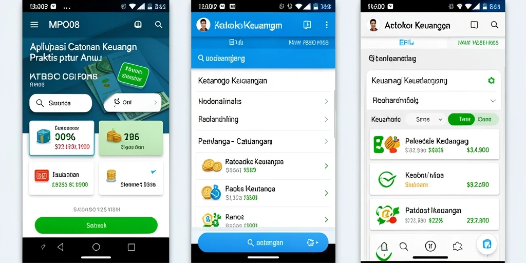 Antarmuka MPO08 yang sederhana dan mudah digunakan.