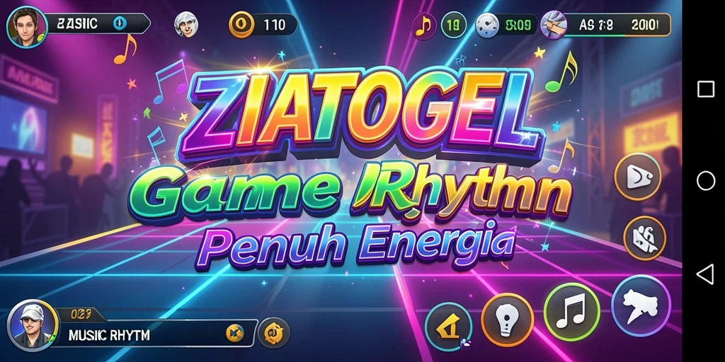 Screenshot antarmuka permainan ZIATOGEL yang menarik dan interaktif.