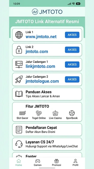 Link Alternatif Jmtoto untuk Akses Cepat dan Aman