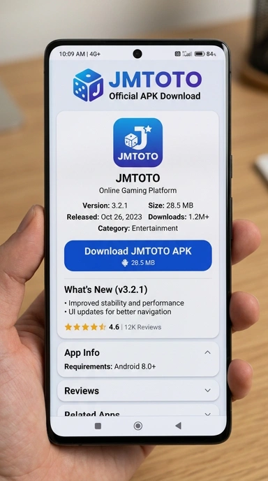 Unduh dan Instal jmtoto APK dengan Mudah di Indonesia